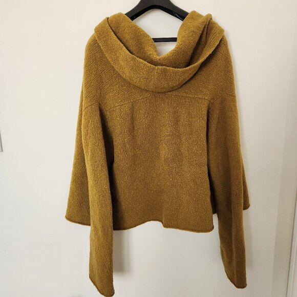 Eileen fisher Wool Blend Bouclé Hooded Jacket Large - Picture 2 of 10